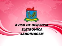 Aviso de Dispensa Eletrônica 003/2024 - Jardinagem