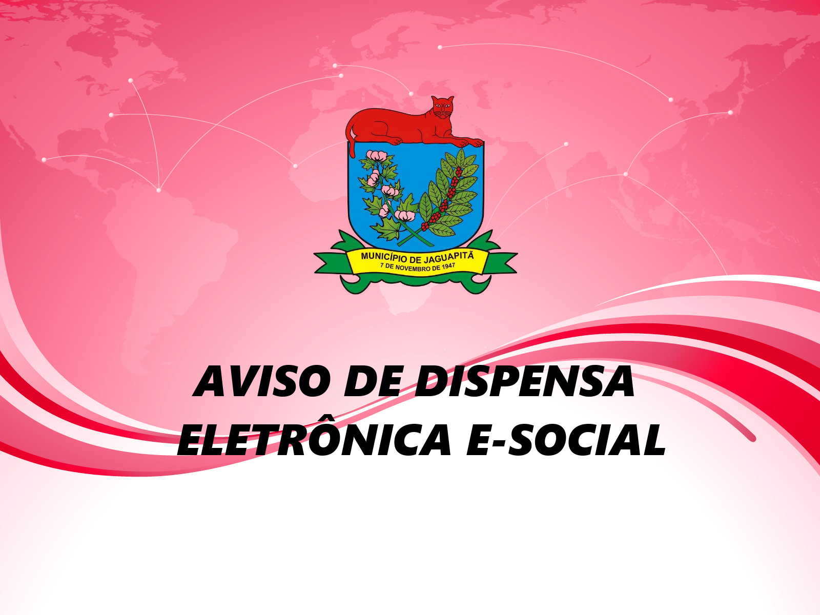 AVISO DE  DISPENSA ELETRÔNICA Nº 009-2024 - E-SOCIAL