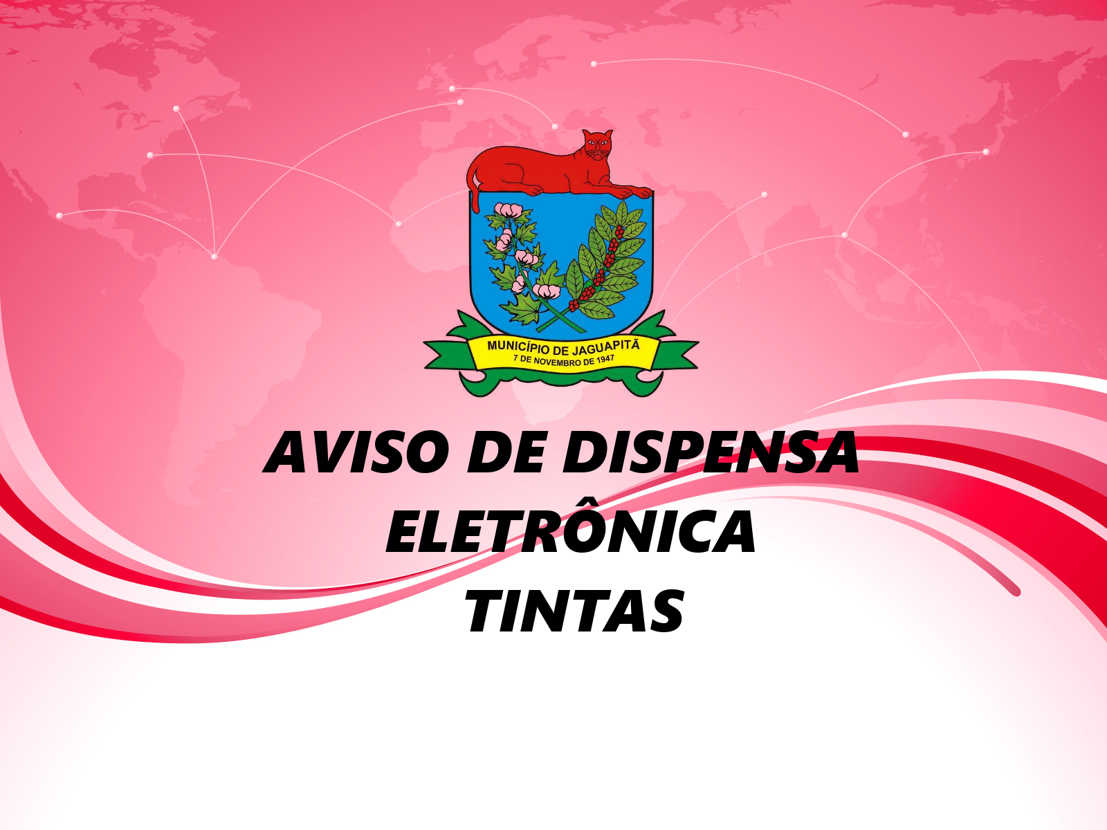  AVISO DE DISPENSA ELETRÔNICA Nº 010-2024 - AQUISIÇÃO DE TINTAS