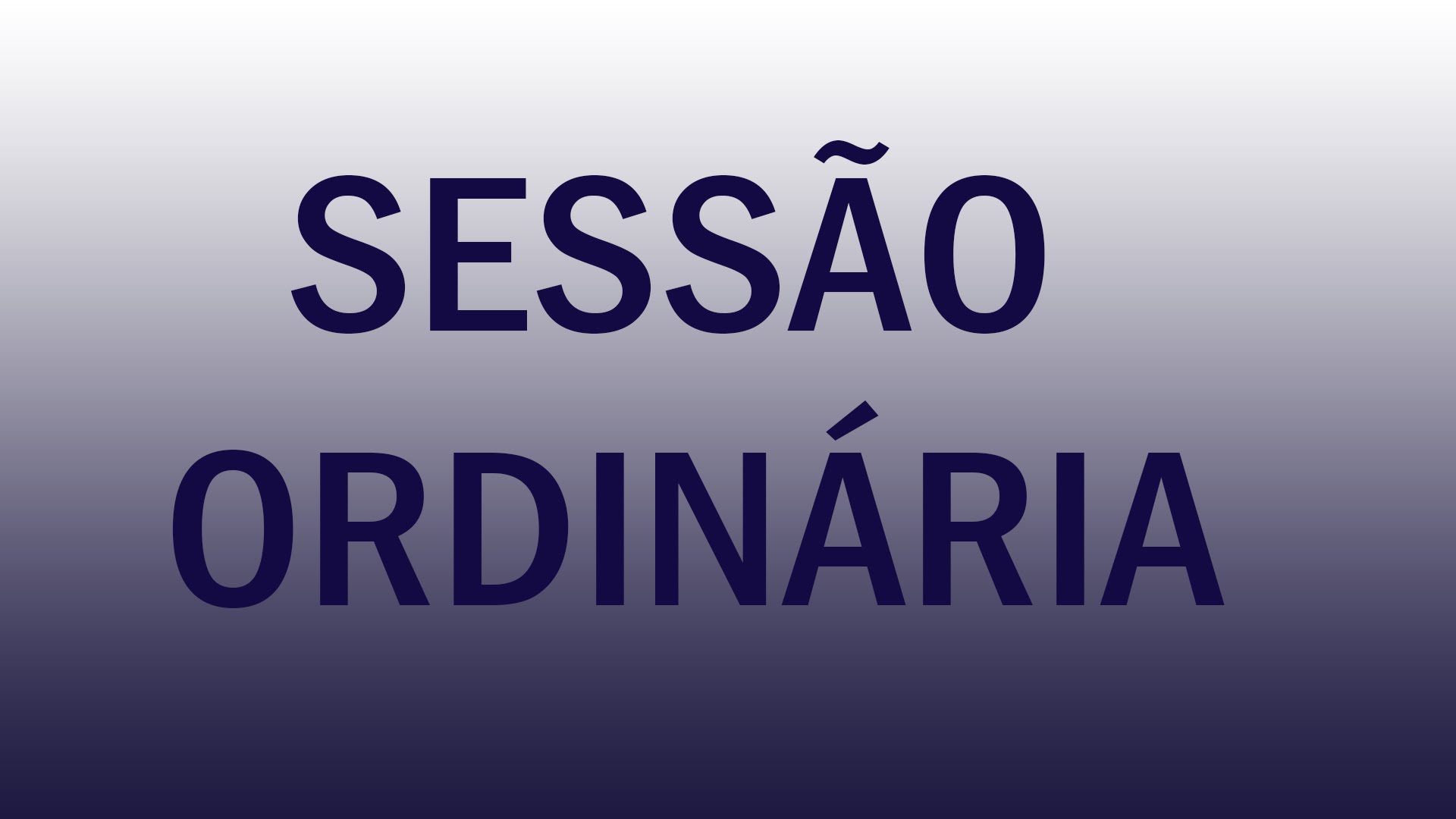 7ª Sessão Ordinária 20/03/2017 - 20:00hs