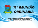 11ª Sessão Ordinária 15/04/2019 - 20h