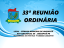 33ª Sessão Ordinária 16/09/2019 - 20:00h