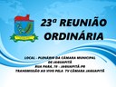 23ª Reunião Ordinária 08/07/2024 - 18:30h